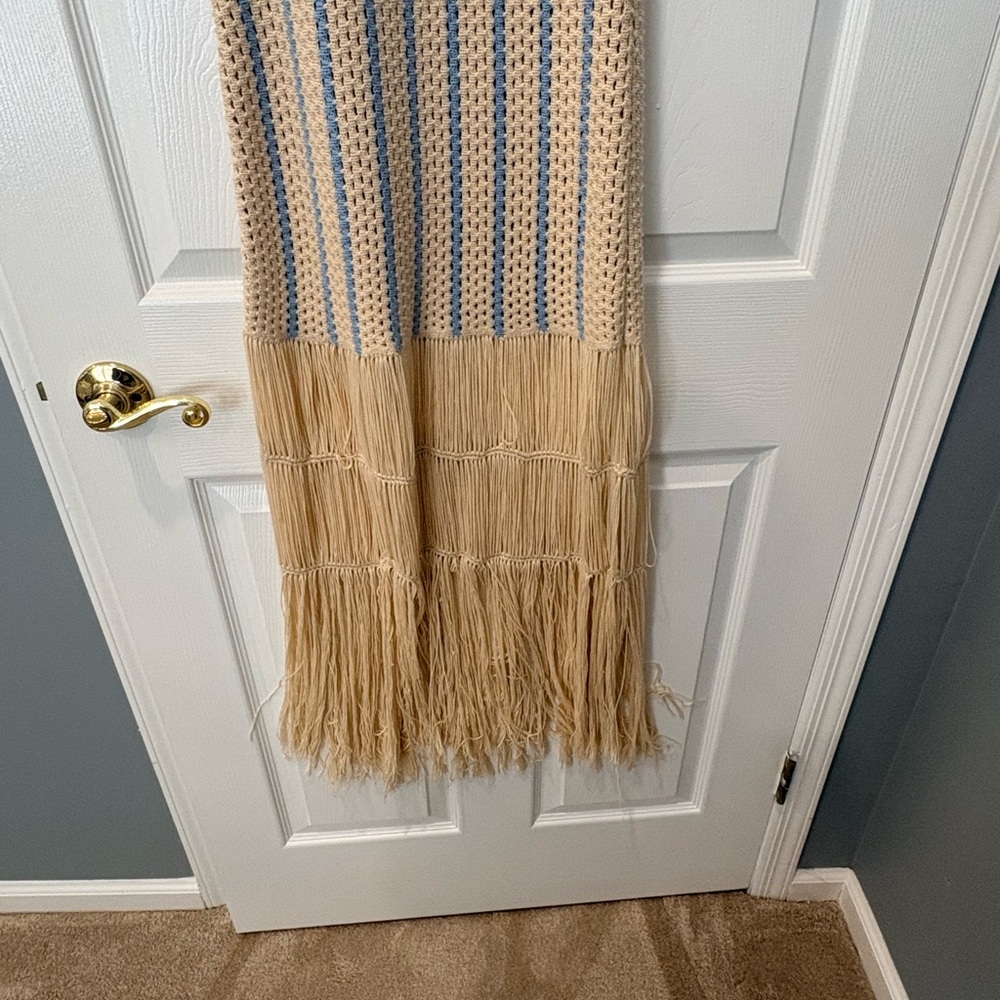 MABLE Crochet Fringe Maxi Dress – Size Medium – Worn 1x - Picture 2 of 5